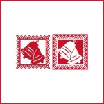 Christmas Stencil Ornament - Bells (image for) Christmas Stencil Ornament - Bells
